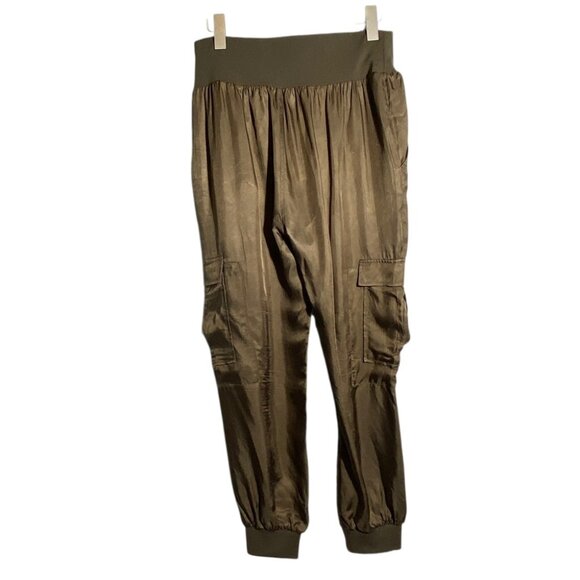 Cinq a Sept Tous Les Jours Giles Pants in Olive Green - Picture 4 of 7